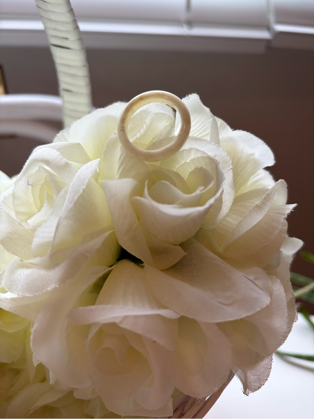 Women’s Cream color Band Ring